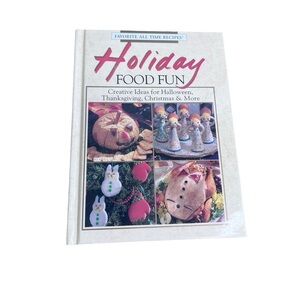 Vintage 90s Holiday Food Fun Cookbook